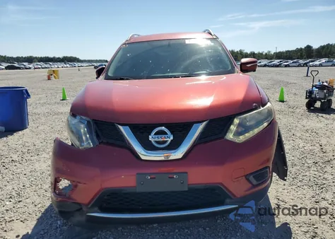 2015 Nissan Rogue S from USA, damaged, VIN KNMAT2MV6FP549750